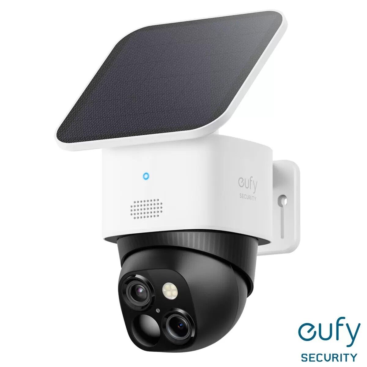 EUFY SECURITY SOLOCAM S340 OUTDOOR WIRE free pan and tilt 3K SECURICTY CAMERA WITH DUAL LENS - WHITE