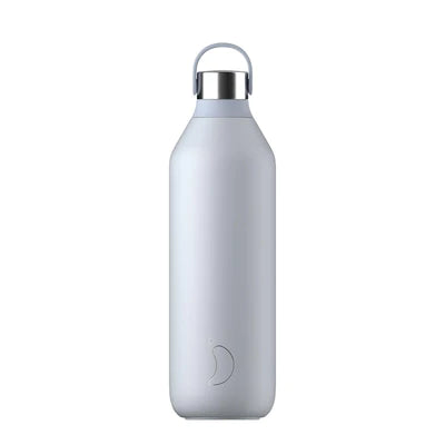 CHILLY'S SERIES 2 1 LITRE REUSABLE WATER BOTTLE - GRANITE GREY