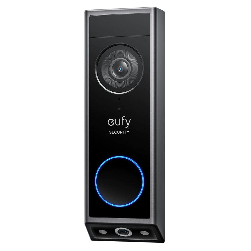 eufy 2 in 1 battery or wired powered video doorbell dual camera E340