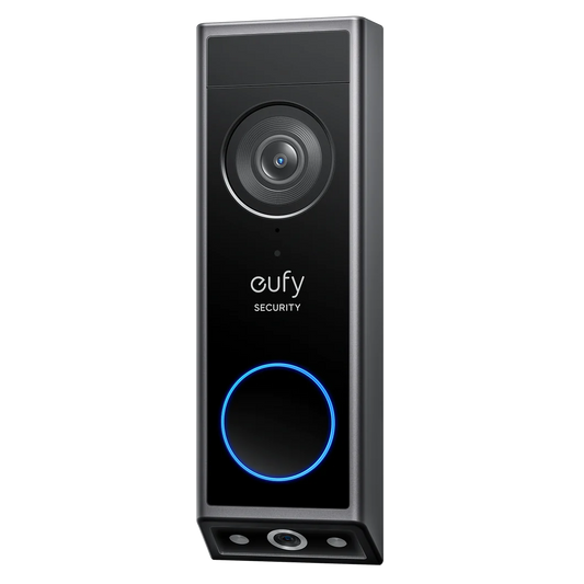 eufy 2 in 1 battery or wired powered video doorbell dual camera E340