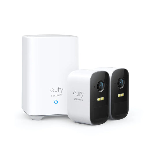 EUFY 1080P HD 180 DAYS SECURITY 2X CAMERA WITH HOMEBASE (B)